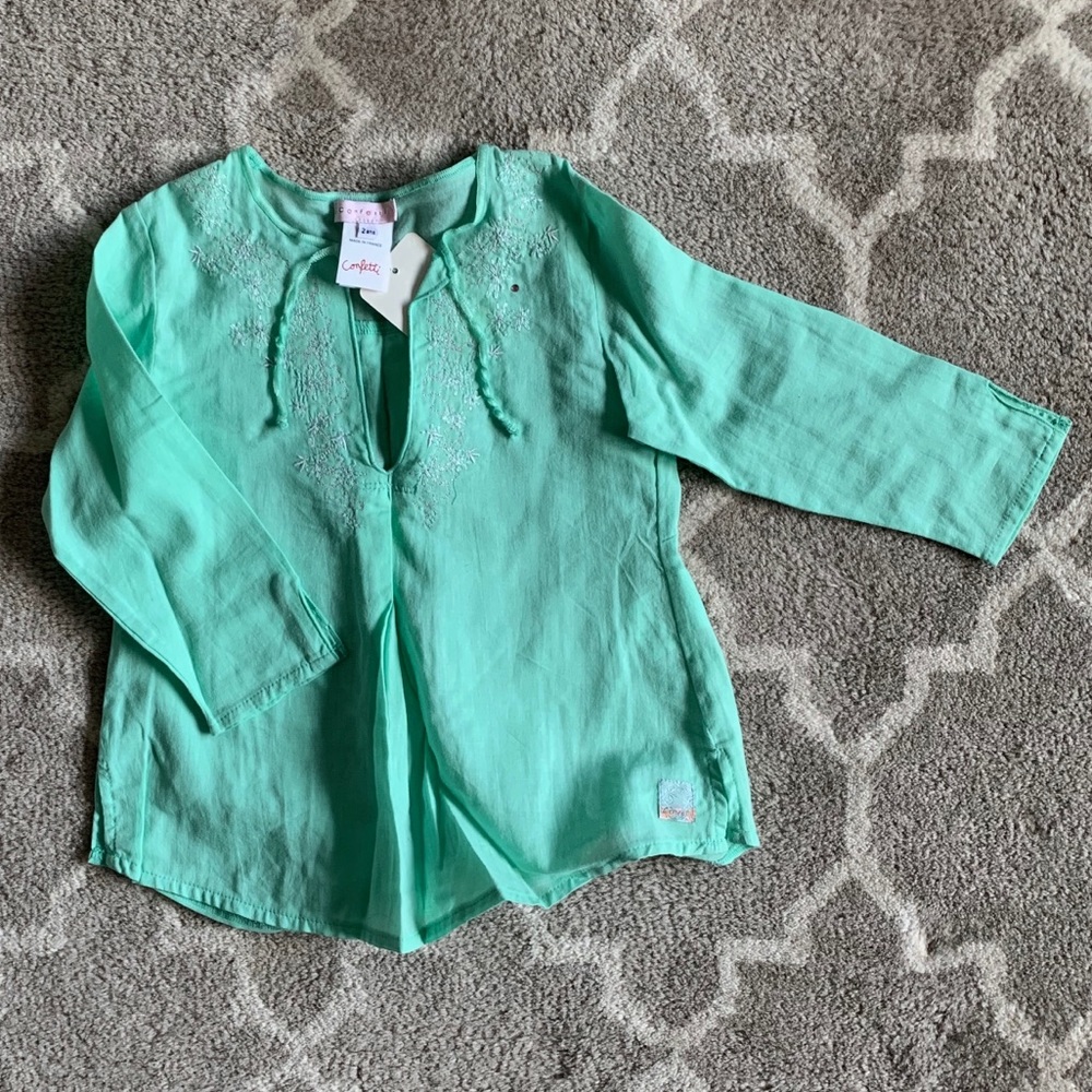 New Confetti tunic top